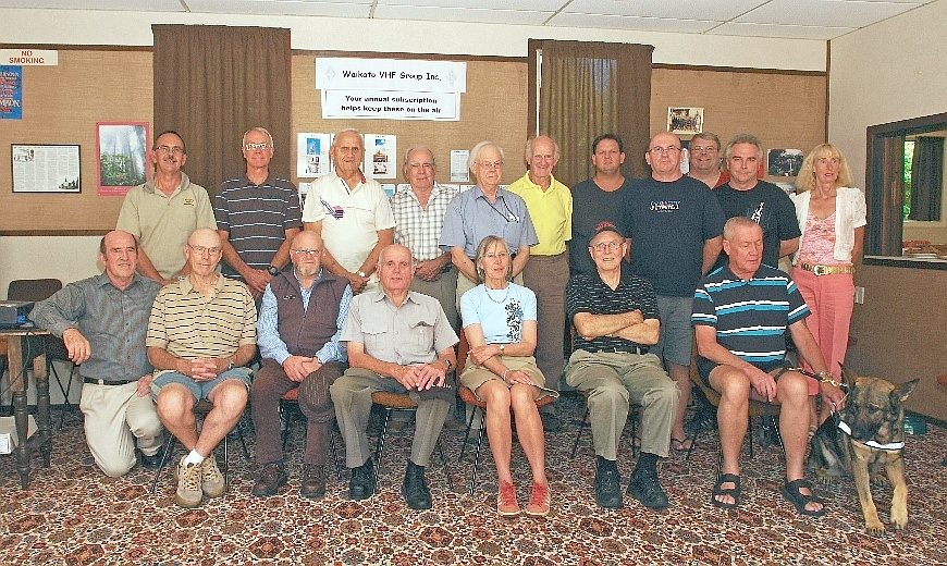 Attendees at AGM & 50th Anniv. 2013