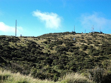 Top of hill